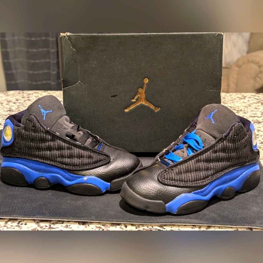 A used pair of "Hyper Royal" Air Jordan Retro 13
